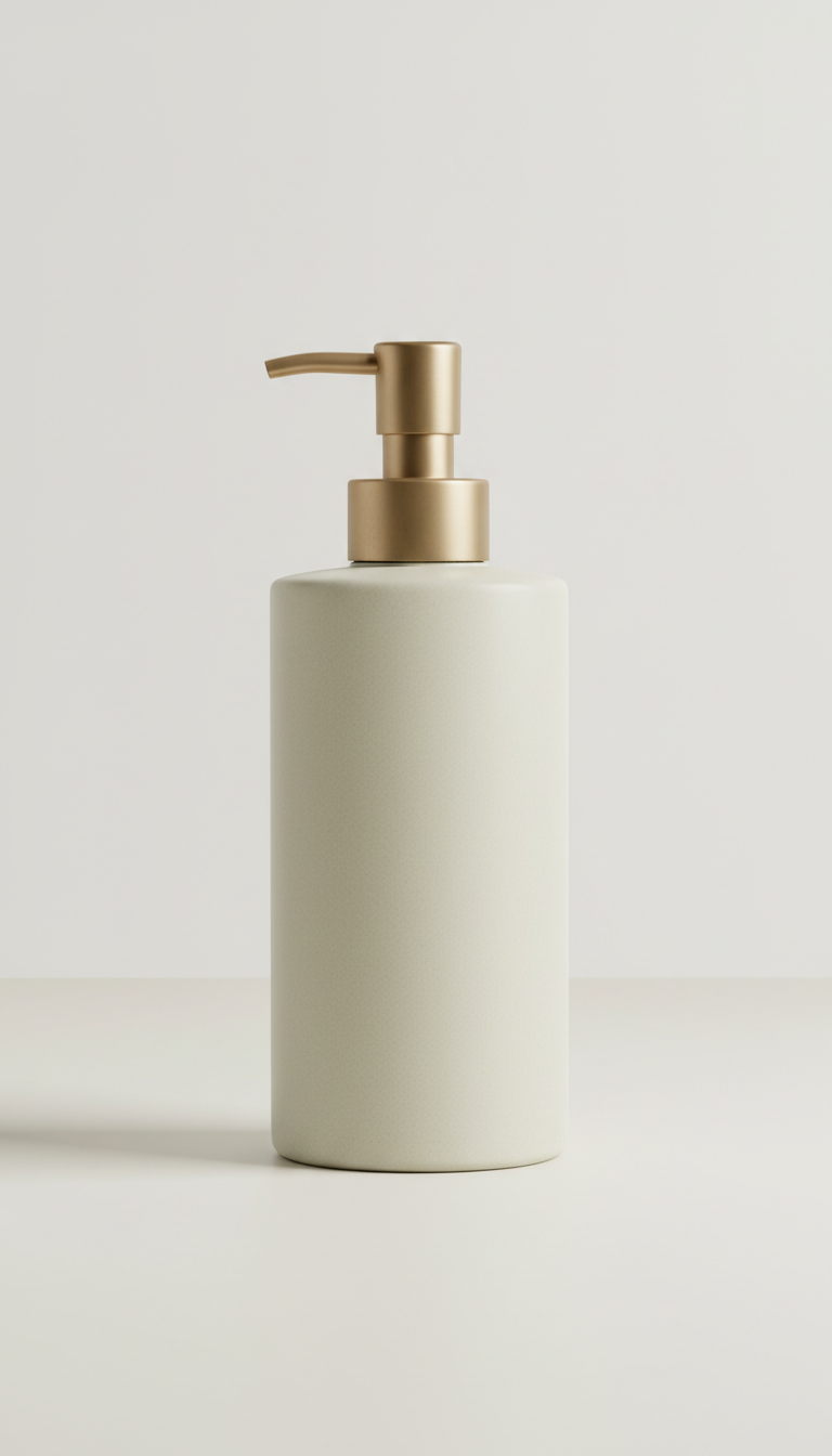 Purifying olive leaf hand wash pump